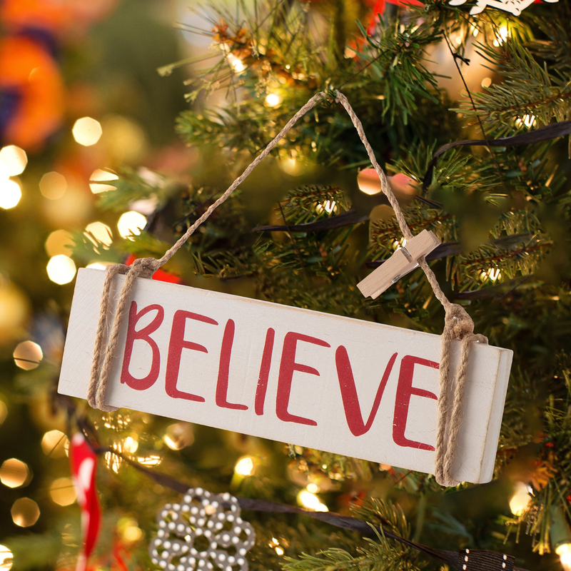 Christmas Wood Photo Ornament