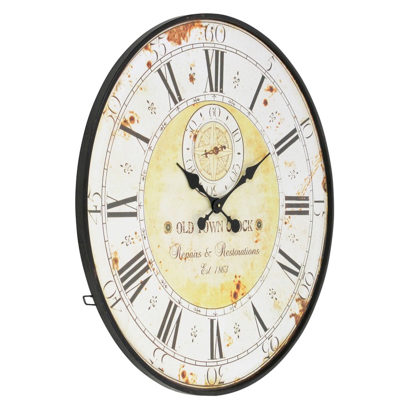 Clarke Oversized Round 31.5" Wall Clock
