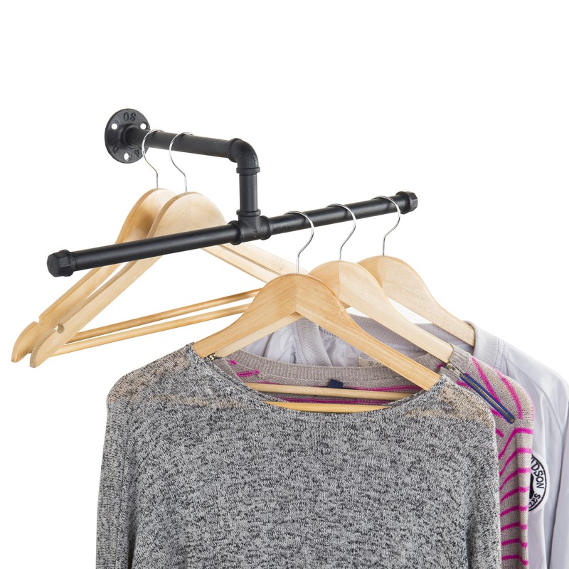 Clarkston 19.9'' Wall Mounted Clothes Rack