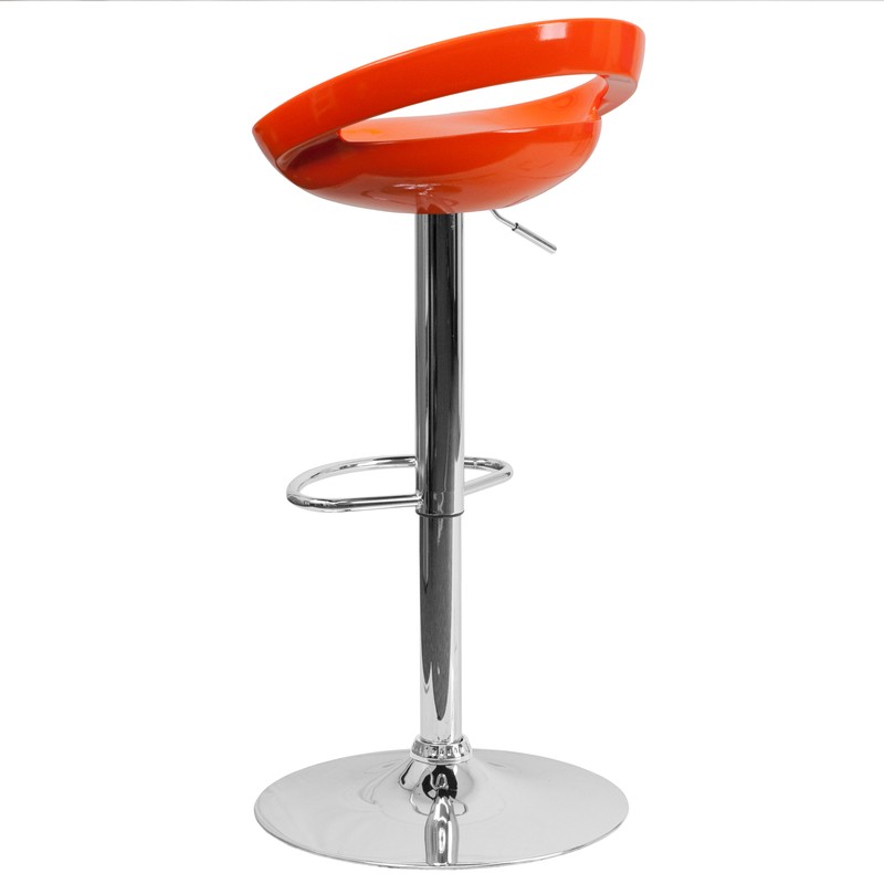 Claudine Swivel Adjustable Height Bar Stool