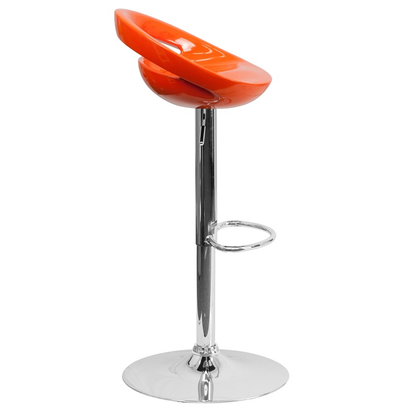 Claudine Swivel Adjustable Height Bar Stool