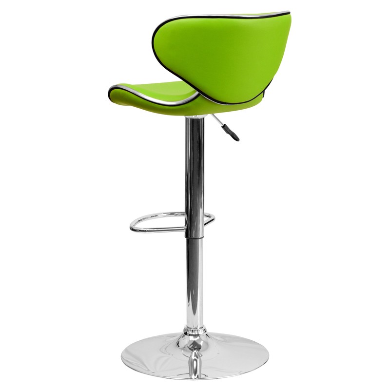 Claudine Swivel Adjustable Height Bar Stool