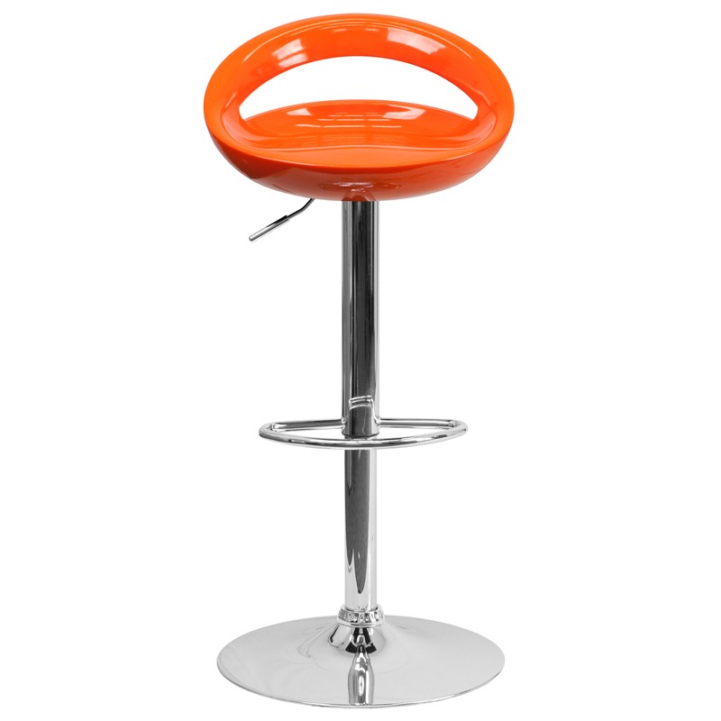Claudine Swivel Adjustable Height Bar Stool