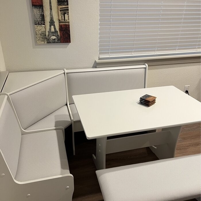 Claycomb 5 - Person Breakfast Nook Dining Set