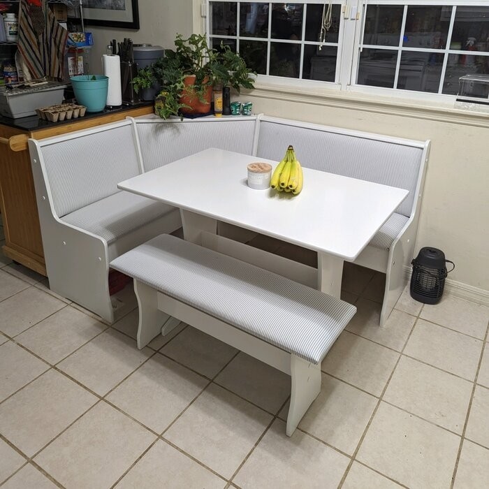 Claycomb 5 - Person Breakfast Nook Dining Set