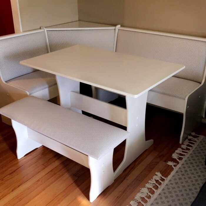 Claycomb 5 - Person Breakfast Nook Dining Set