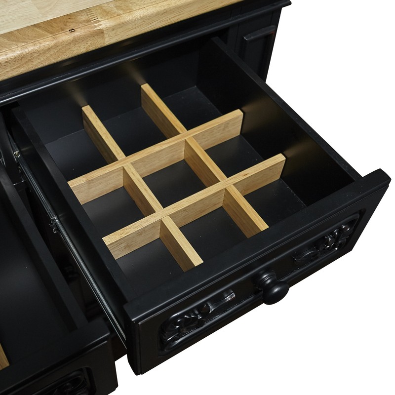 Clemente 56'' Wide Kitchen Island Set