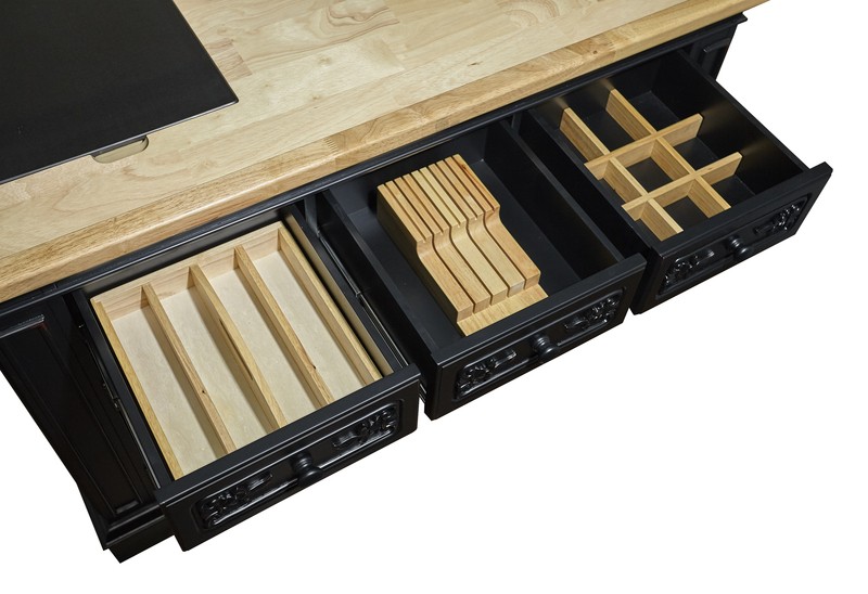 Clemente 56'' Wide Kitchen Island Set