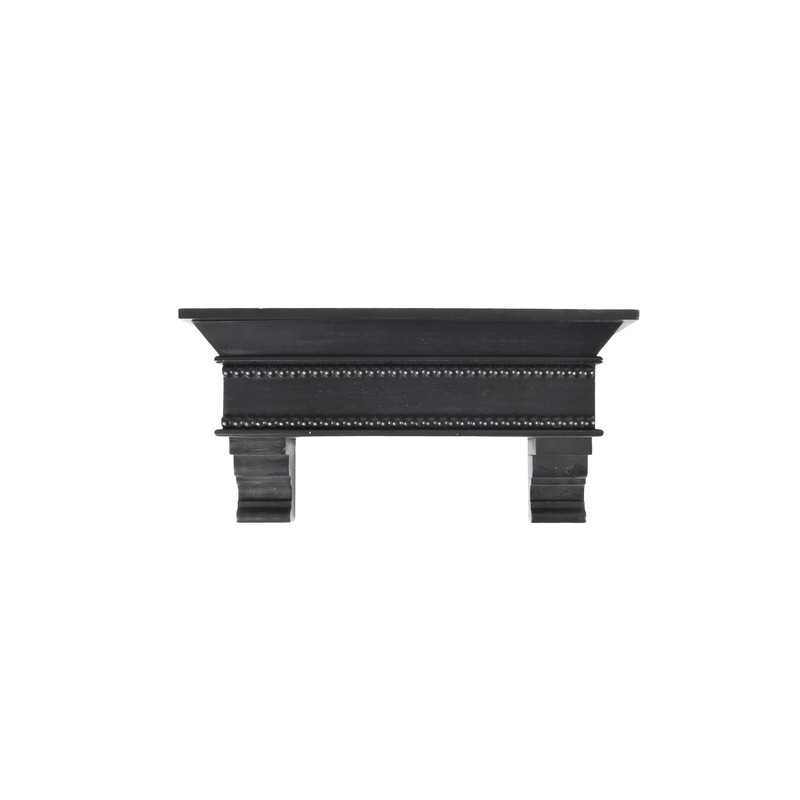 Clinger Rectangular Pine Solid Wood Floating Shelf