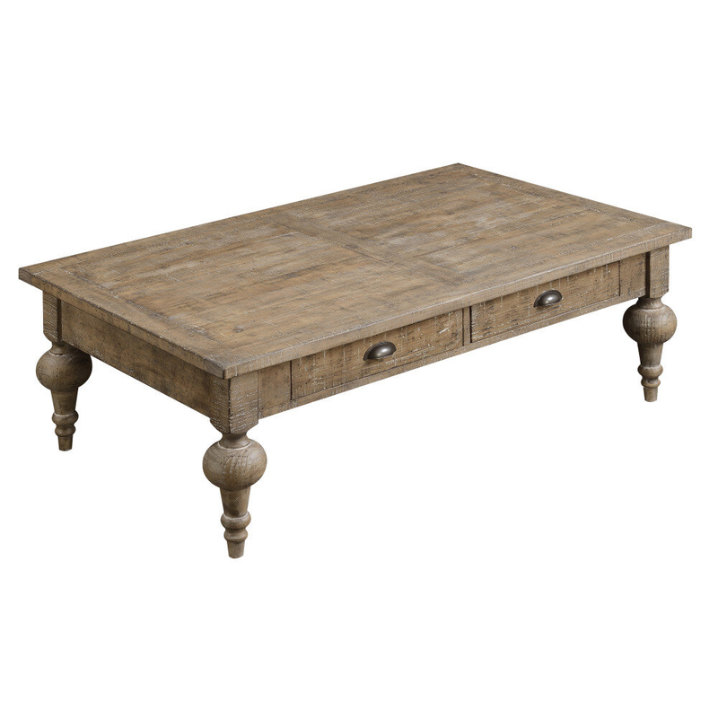 Clintwood Solid Wood 4 Legs Coffee Table