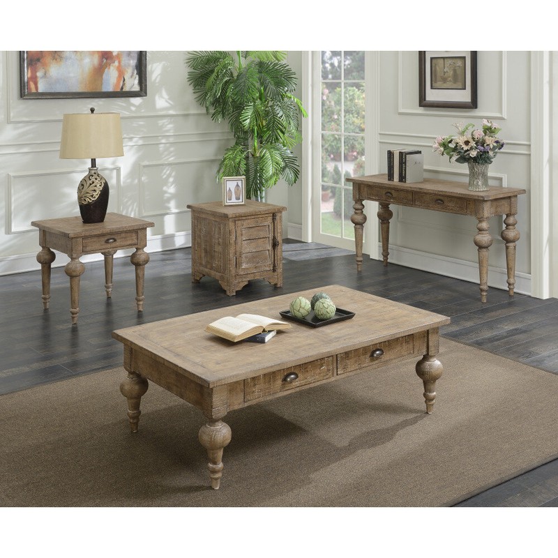 Clintwood Solid Wood 4 Legs Coffee Table