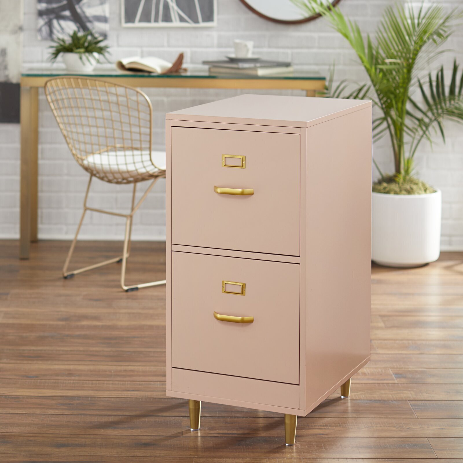Compact Cute Filing Cabinet