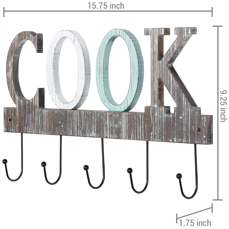 Cooking Utensil Kitchenware Standars Hook Wall Mounted Pot Rack