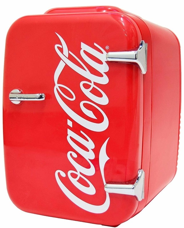 Cooluli Retro 0.14 Cubic Feet cu. ft. Countertop Mini Fridge