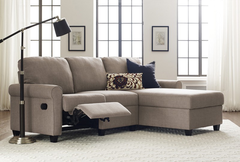 Copenhagen 89" Wide Reclining Sofa & Chaise