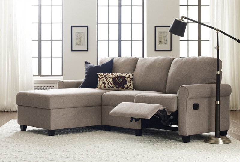 Copenhagen 89" Wide Reclining Sofa & Chaise