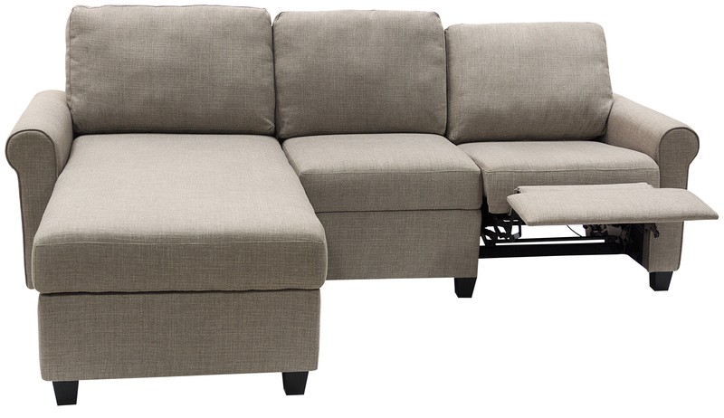 Copenhagen 89" Wide Reclining Sofa & Chaise