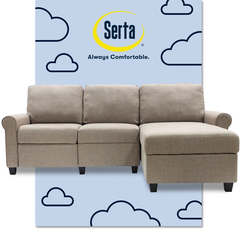Copenhagen 89" Wide Reclining Sofa & Chaise