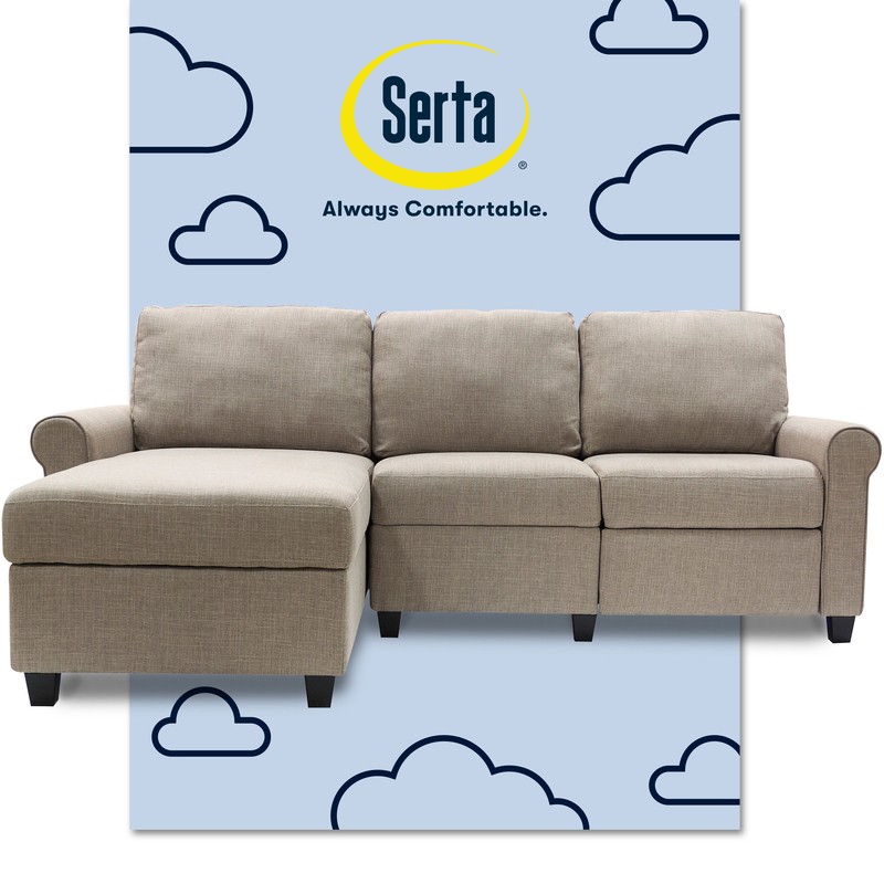 Copenhagen 89" Wide Reclining Sofa & Chaise