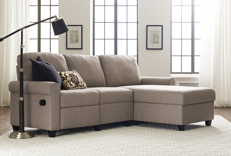 Copenhagen 89" Wide Reclining Sofa & Chaise