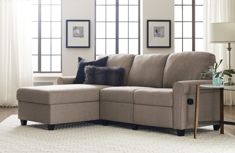 Copenhagen 89" Wide Reclining Sofa & Chaise
