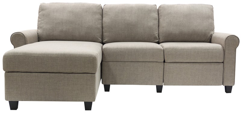 Copenhagen 89" Wide Reclining Sofa & Chaise