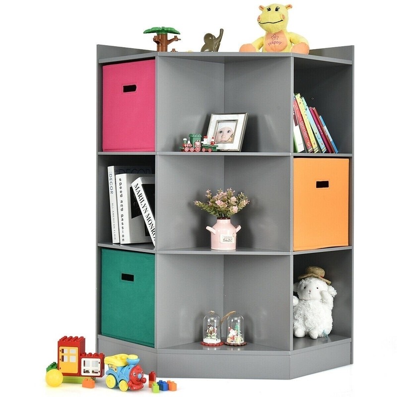 Cosyhouz 37'' H X 32'' W Toy Storage Kids Bookcase