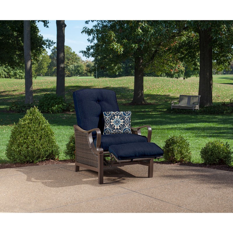 Craighead Luxury Recliner Patio Chair with Cushions