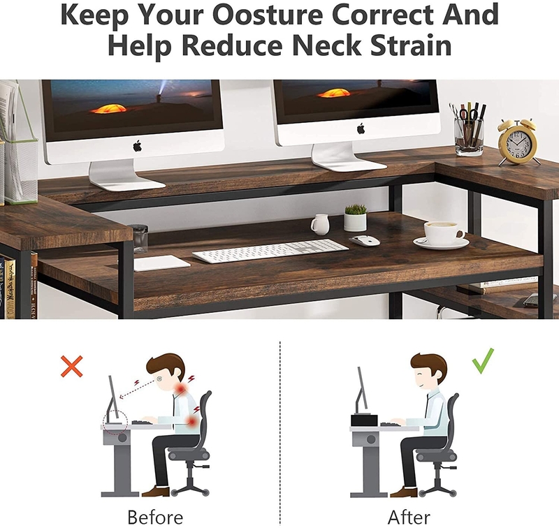 Criselle L-Shape Desk