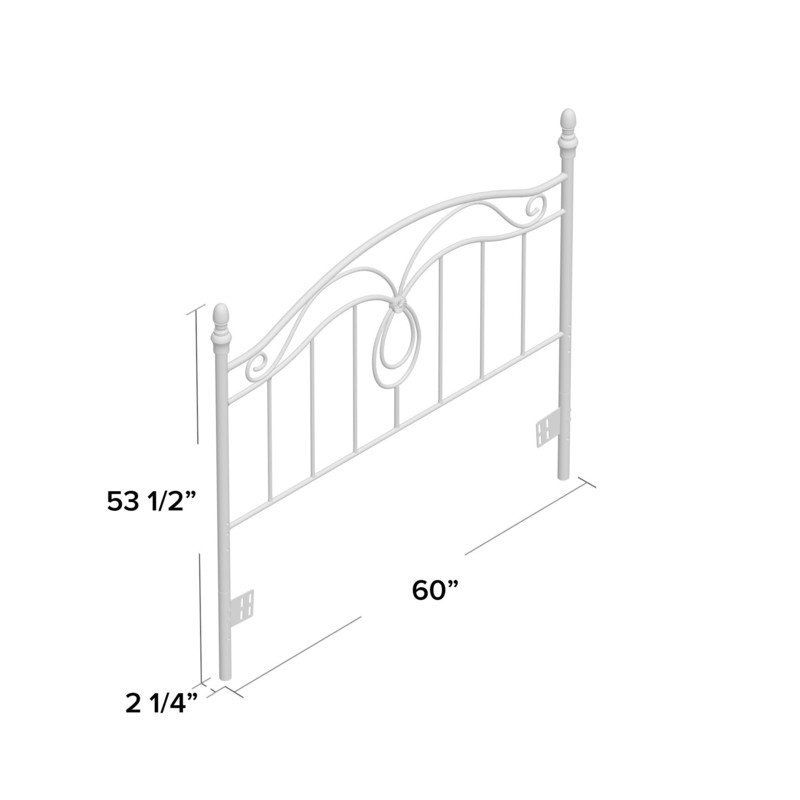Crocker Queen Open-Frame Headboard