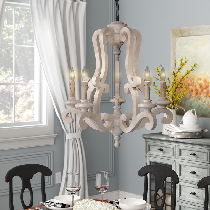 Danbury 5 - Light Candle Style Classic / Traditional Chandelier