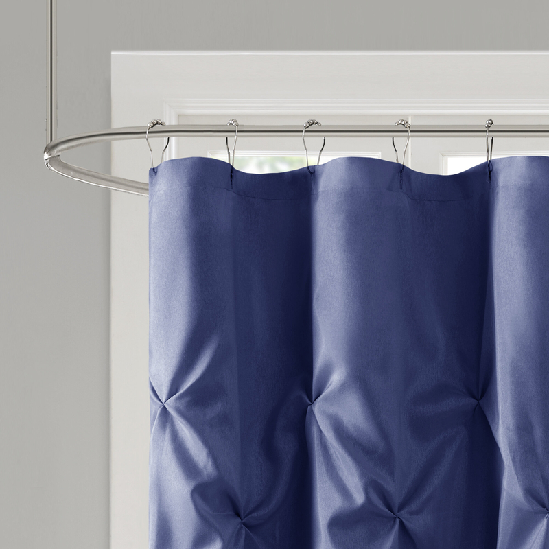 Dangirutis Solid Color Single Shower Curtain
