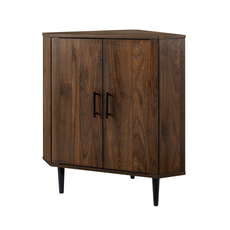 Darlinda 32'' Tall 2 - Door Corner Accent Cabinet