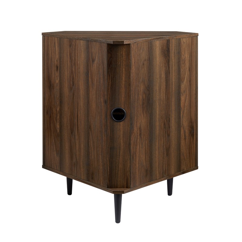 Darlinda 32'' Tall 2 - Door Corner Accent Cabinet
