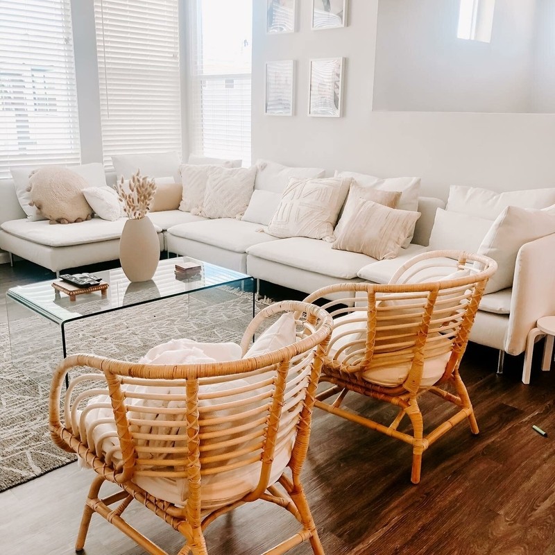 Dasher Glass Sled Coffee Table