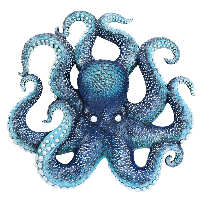 Deadly Octopus of the Coral Reef Wall Décor