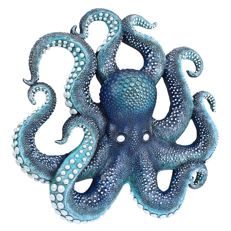 Deadly Octopus of the Coral Reef Wall Décor