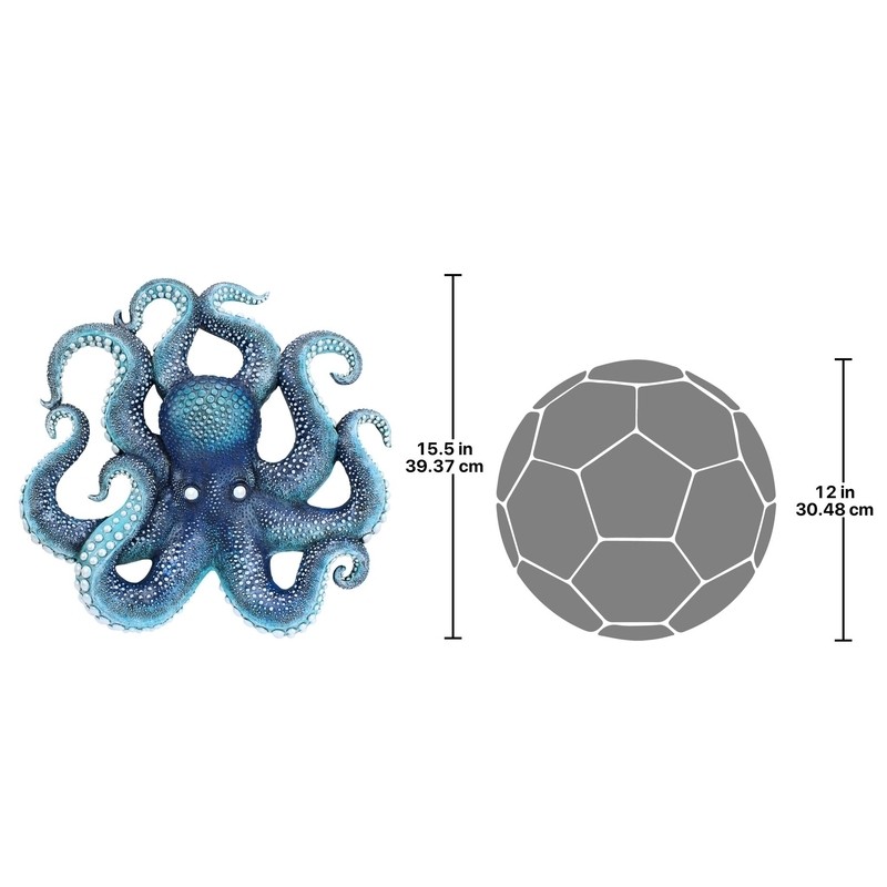 Deadly Octopus of the Coral Reef Wall Décor