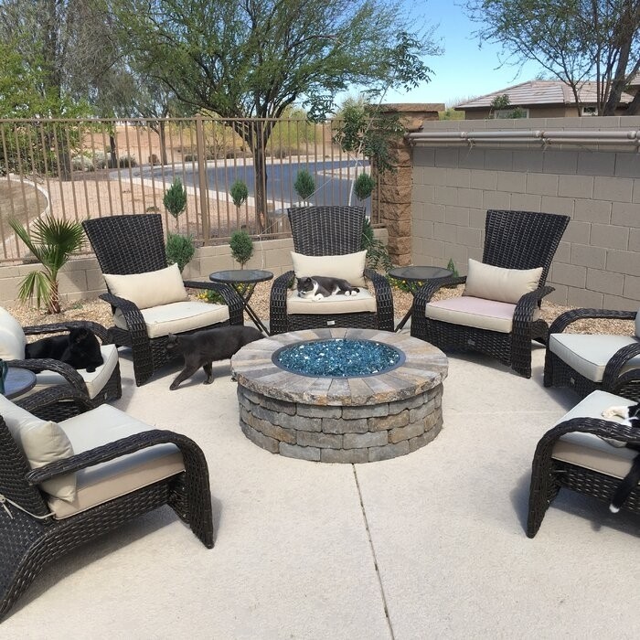 Deluxe Coconino Patio Chair with Cushion