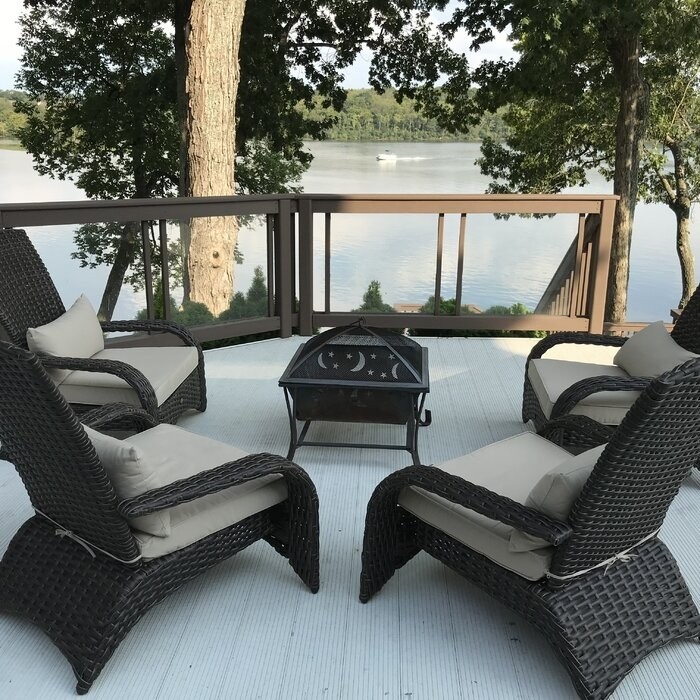 Deluxe Coconino Patio Chair with Cushion