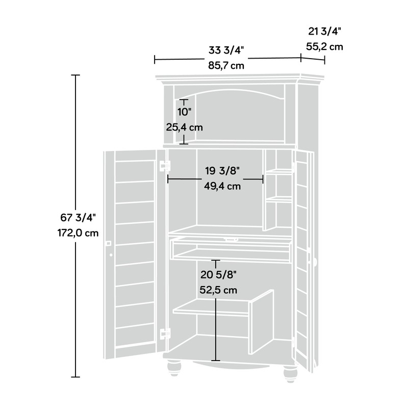 Deniece Armoire Desk