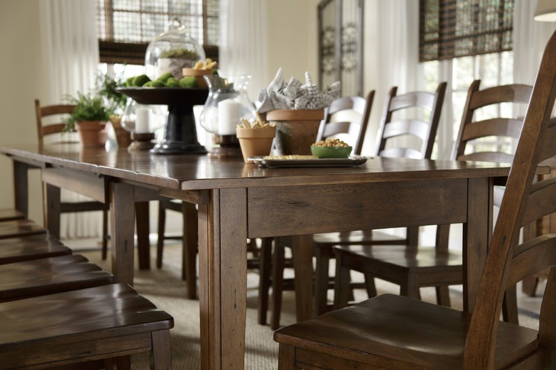 Destinie Extendable Solid Wood Dining Table
