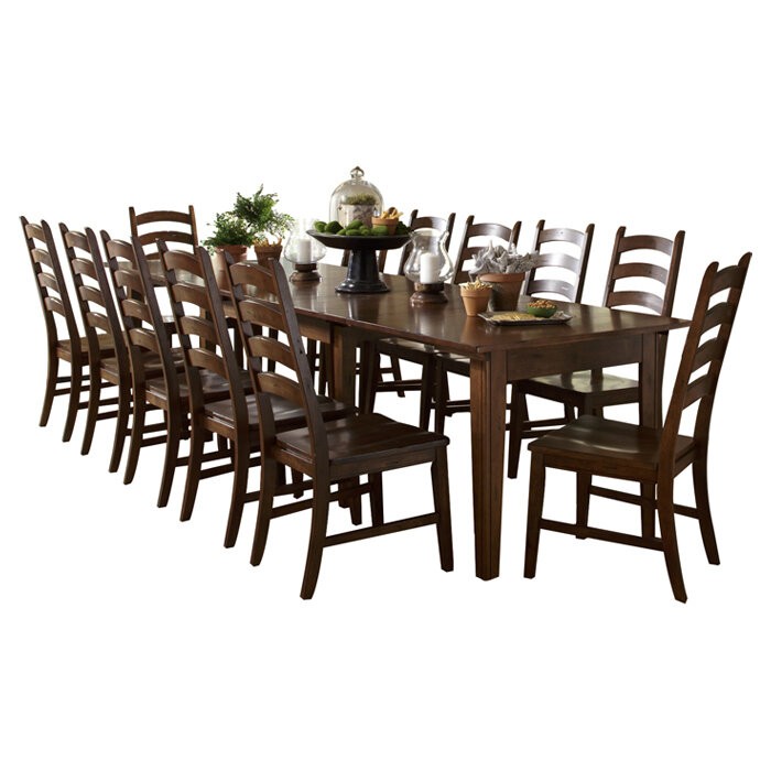 Destinie Extendable Solid Wood Dining Table