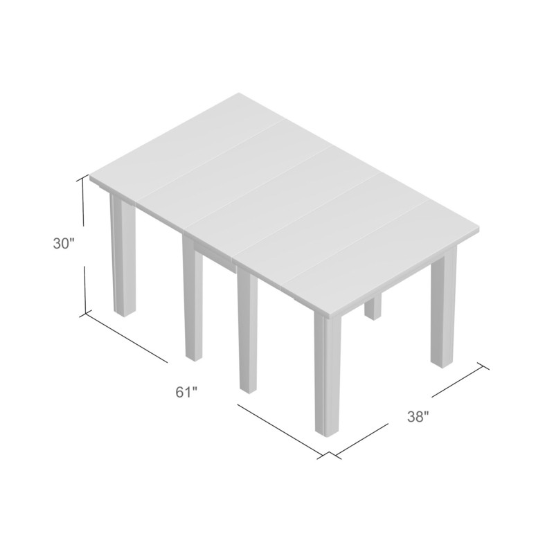 Destinie Extendable Solid Wood Dining Table