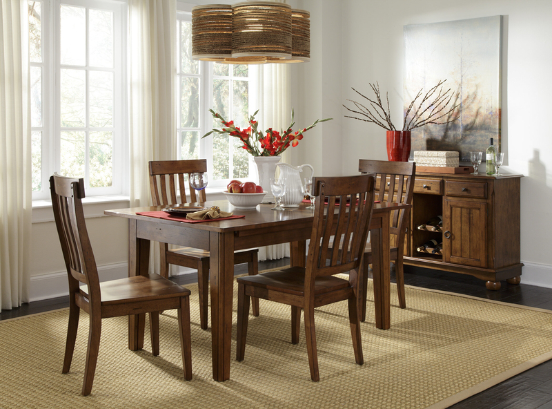 Destinie Extendable Solid Wood Dining Table