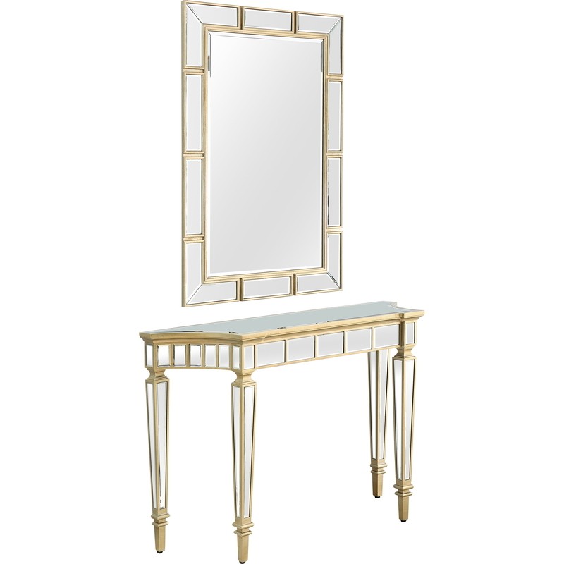 Dewhirst 47.25'' Console Table and Mirror Set