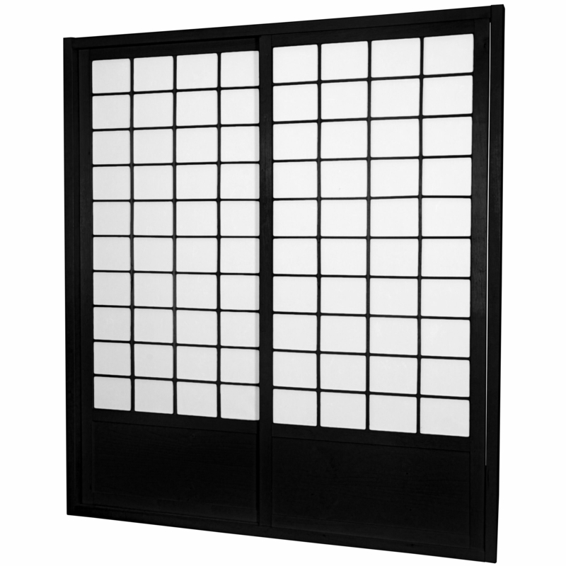 Dhruva 73.5" W x 83" H Solid Wood Single Panel Room Divider