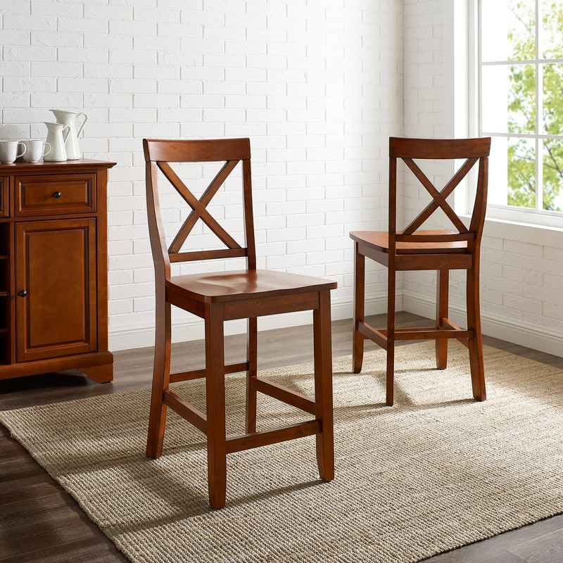 Diamondback Solid Wood 24" Counter Stool
