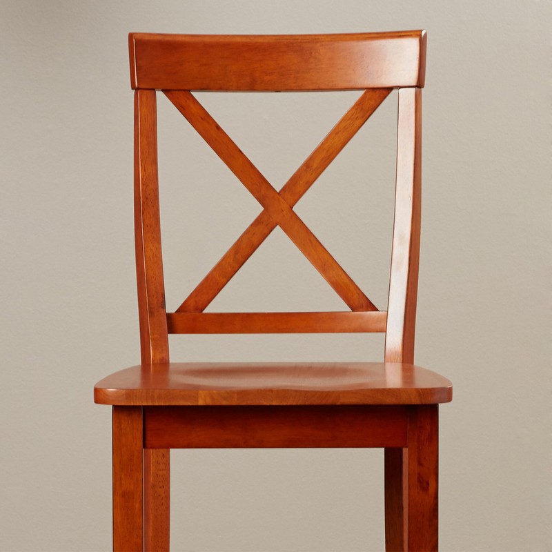 Diamondback Solid Wood 24" Counter Stool