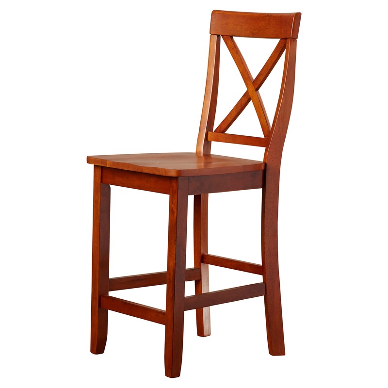 Diamondback Solid Wood 24" Counter Stool